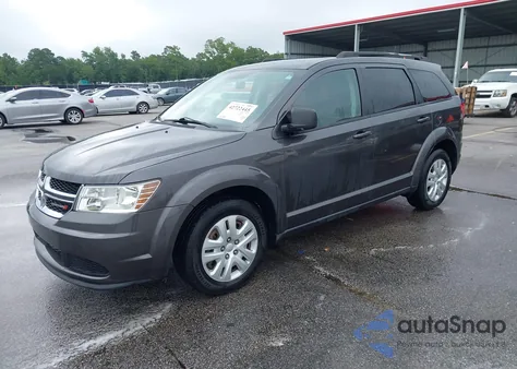 2018 Dodge Journey Se из США, поврежденный, VIN 3C4PDCAB2JT302625